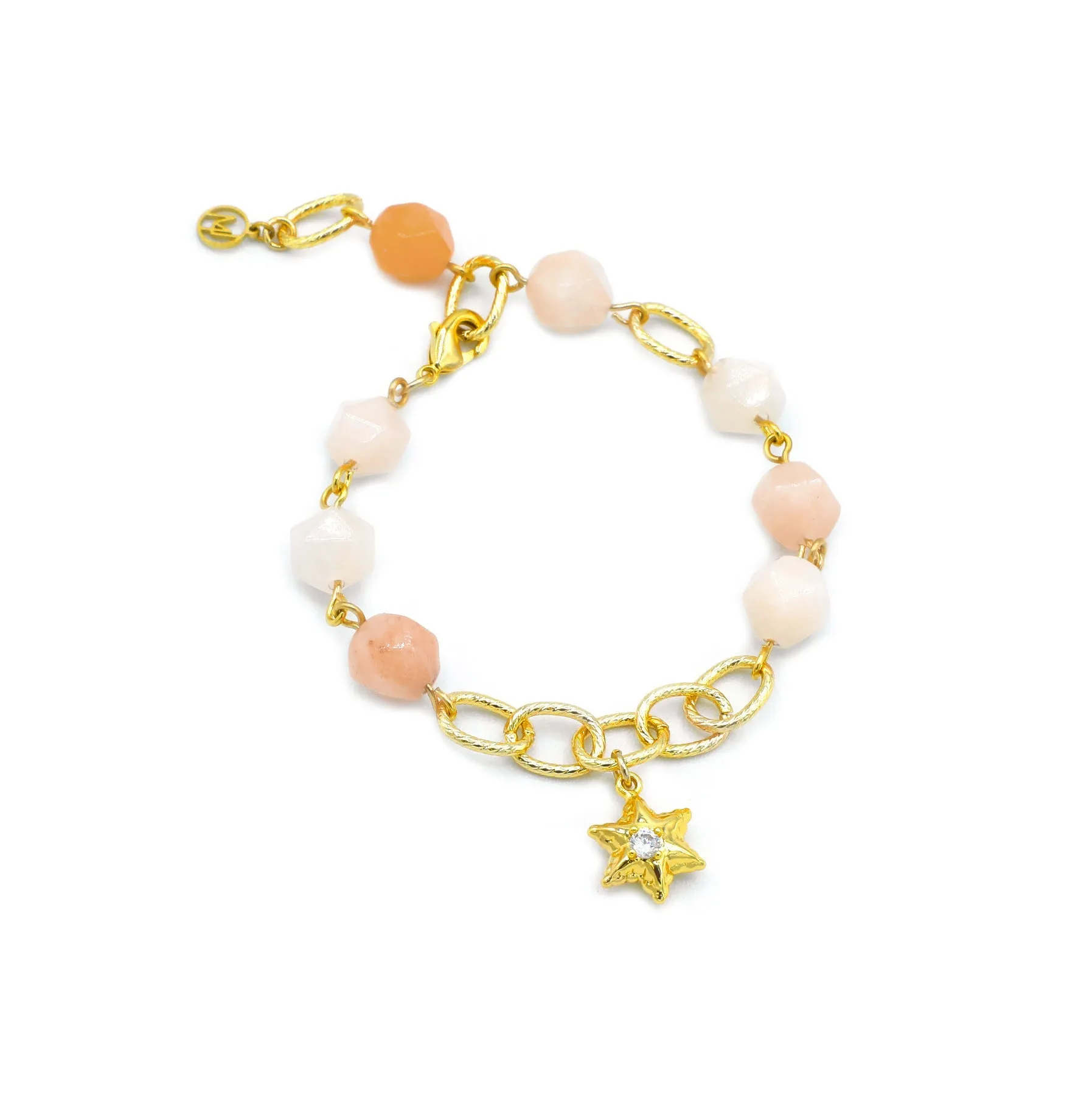 Spectrum Pink Aventurine Bracelet (Elastic)